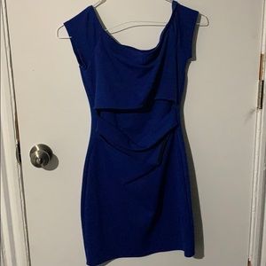 Royal Blue Cutout Dress!